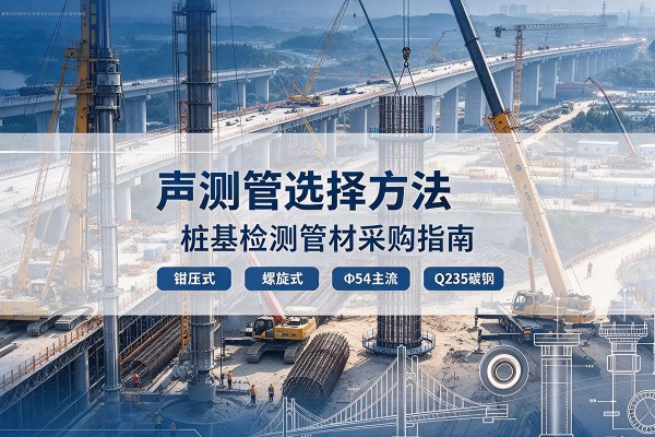 泗洪声测管选型标准