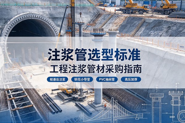 泗洪注浆管选型标准