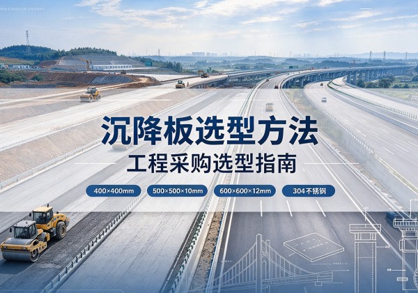 泗洪沉降板选择方法