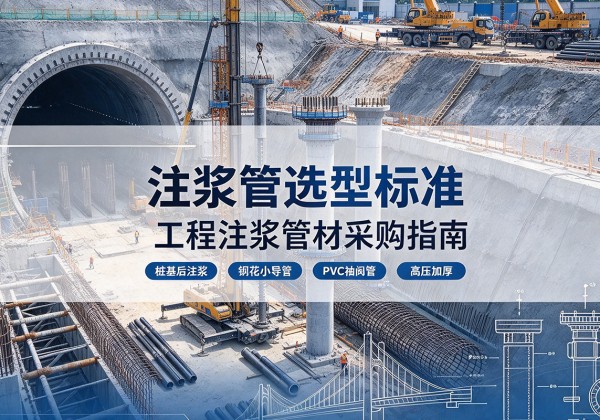 泗洪注浆管选型标准